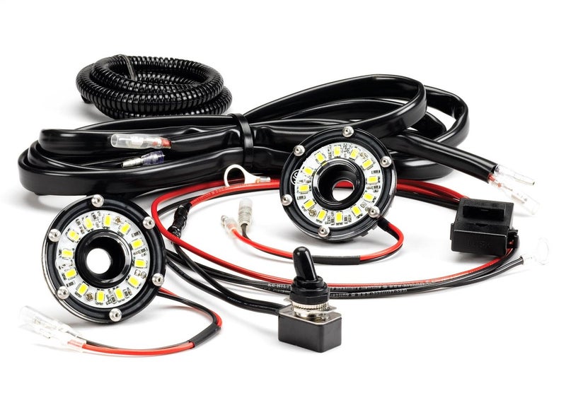 KC HiLiTES 355 Cyclone LED Universal 2-Light Under Hood Wiring Kit - Image 4