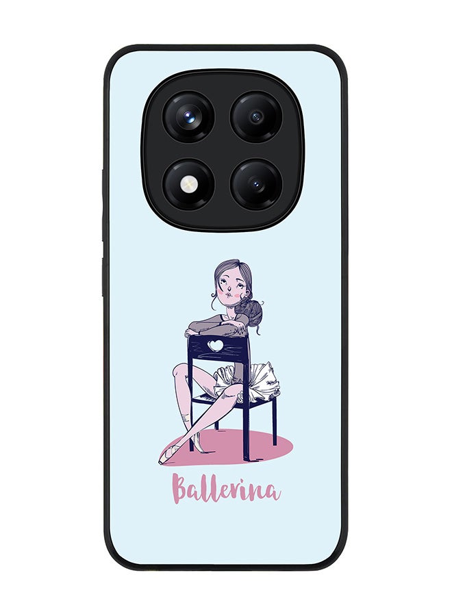 Stylizedd For Xiaomi Redmi Note 14 Pro 4G 4G Case,Slim fit Camera Protection, Shockproof Thin Phone cover  - Ballerina - Image 1