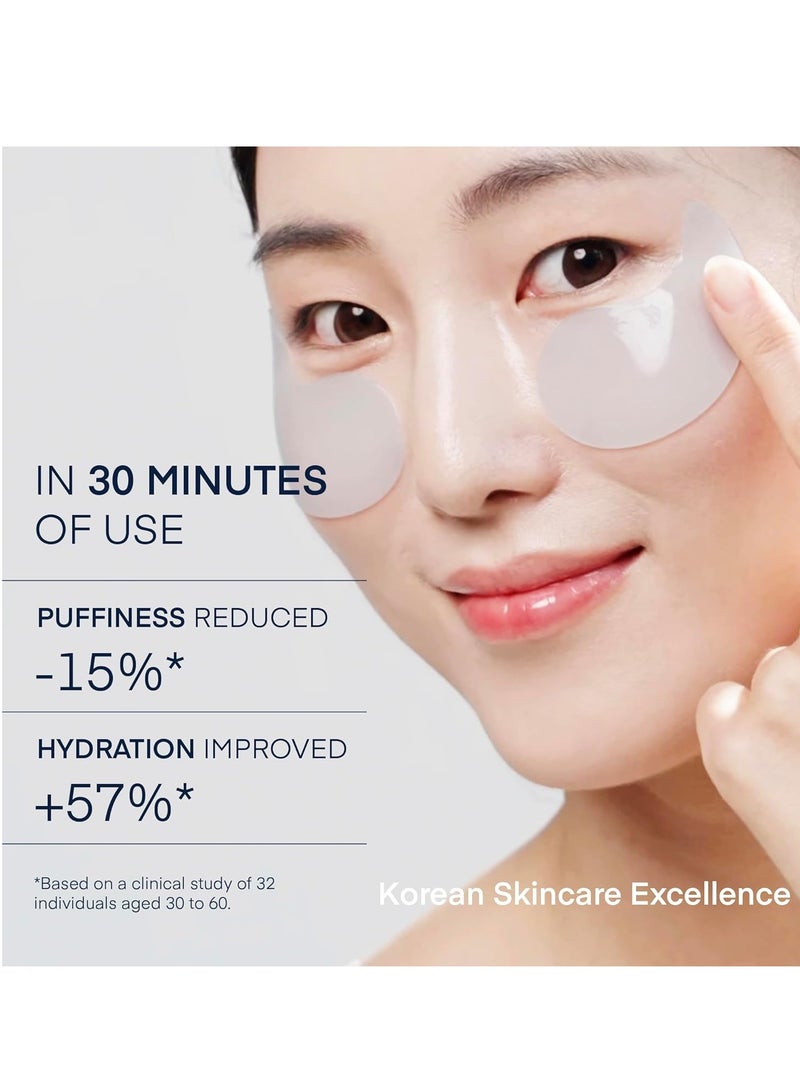 TEREZ & HONOR Under Eye Patches for Dark Circles: Puffiness & Eye Bag Treatment Gel Mask with Caffeine Hyaluronic Acid Niacinamide - Undereye Brightening Hydrating Anti-Wrinkle & Cooling - Korean Skincare, 30 Pairs - Image 2