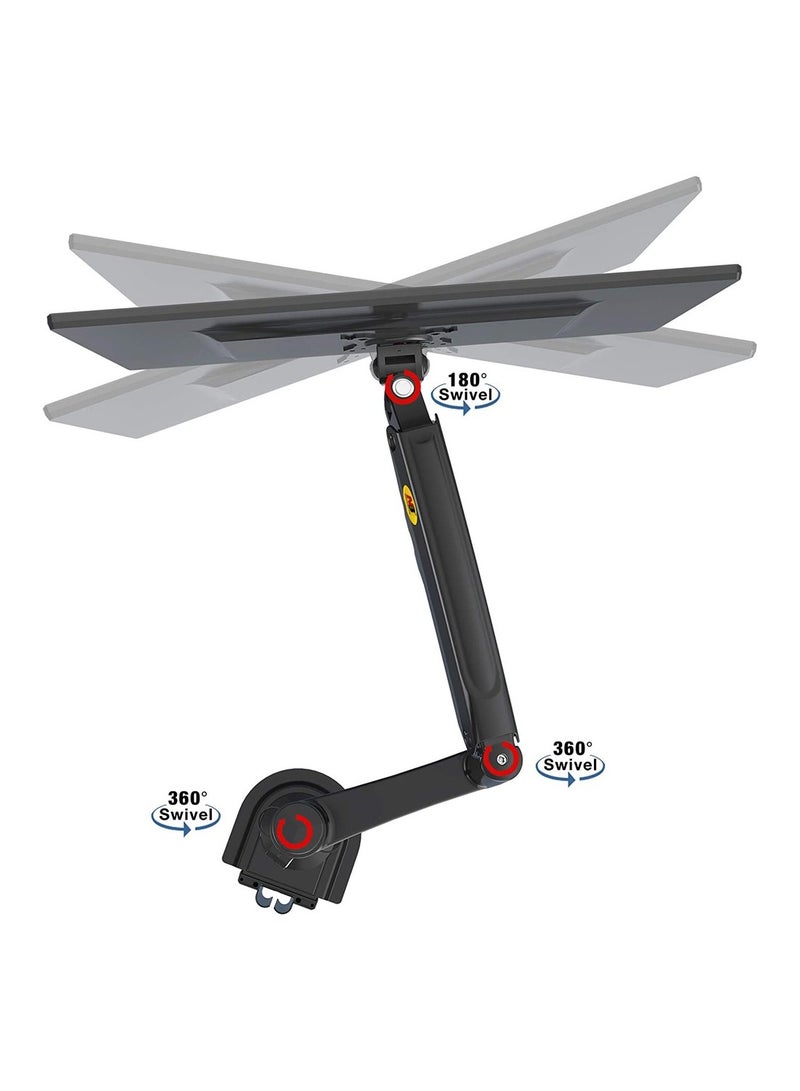 NB H180 Gas Strut Dual Monitor Mount Support 22" - 32" Monitor - Image 4