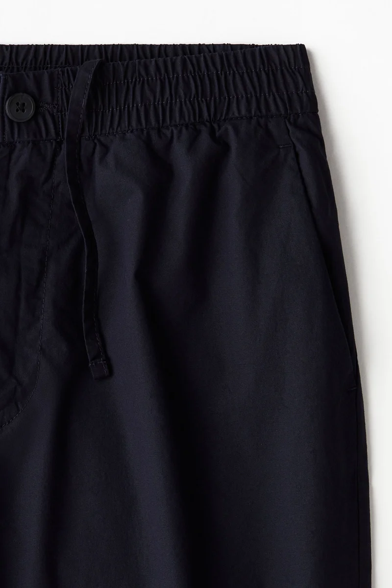 H&M Relaxed Fit Poplin shorts