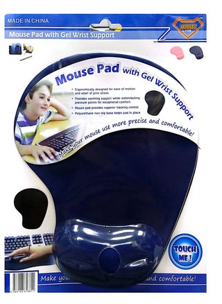 Logilily MousePad with Gel Wrist Support Blue - pzsku/Z4E436EDC2261D76CCCDAZ/45/1746218566/79ea4a83-dc7f-4838-b9f3-5bfc1053837e
