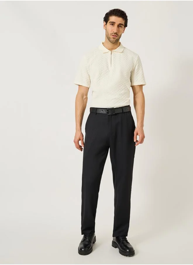 Styli Mid Rise Relaxed Fit Pants