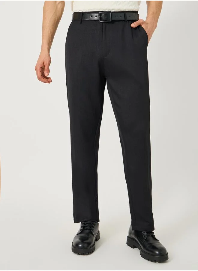 ستايلي Mid Rise Relaxed Fit Pants