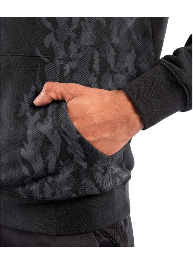 VENUM Venum mens Ufc Venum Authentic Fight Week Men's Pullover Hoodie - Black Hooded Sweatshirt  - Image 5