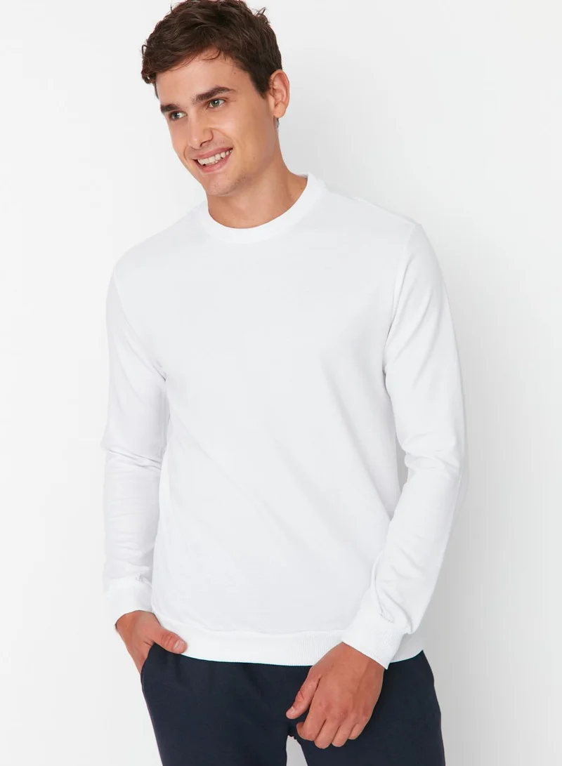 trendyol Back Print Sweatshirt