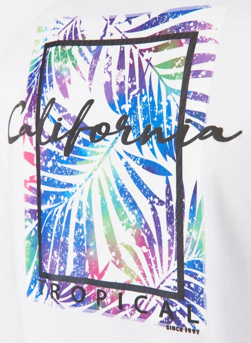 trendyol Back Print Sweatshirt
