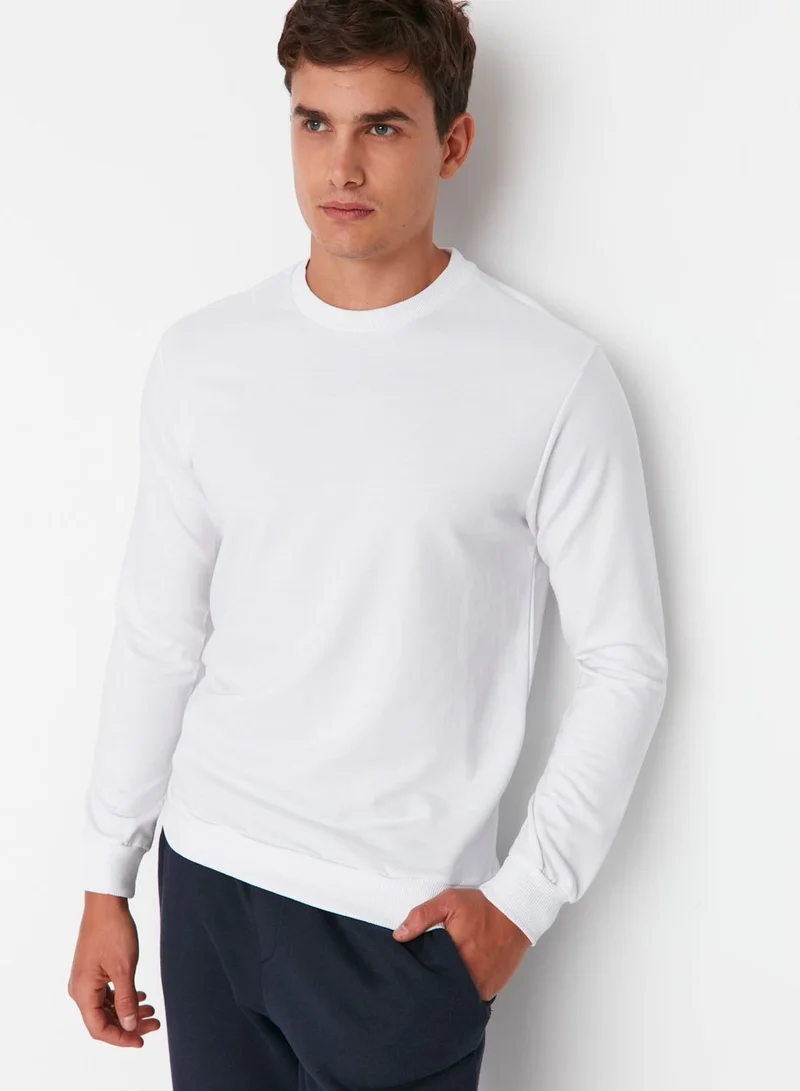 trendyol Back Print Sweatshirt