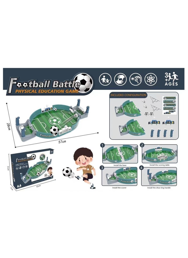 Cutie Cute - Upgraded large Mini Table Football Game Desktop Interactive Game Toy Suitable for Children Adult Birthday Family Party Game - Image 1