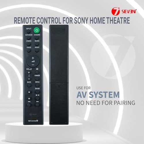 7-Seven 7SEVEN® متوافق مع Sony 5.1 Home Cinema Soundbar الأصلي RMT-AH412U موديل HT-S40R SA-WS40R SS-S40R SS-SS40R HTS40R SAWS40R SSS40R SSSS40R HT-S20R HT-S100F HT-S700RF HT-S500RF SA-WS500RF - Image 3