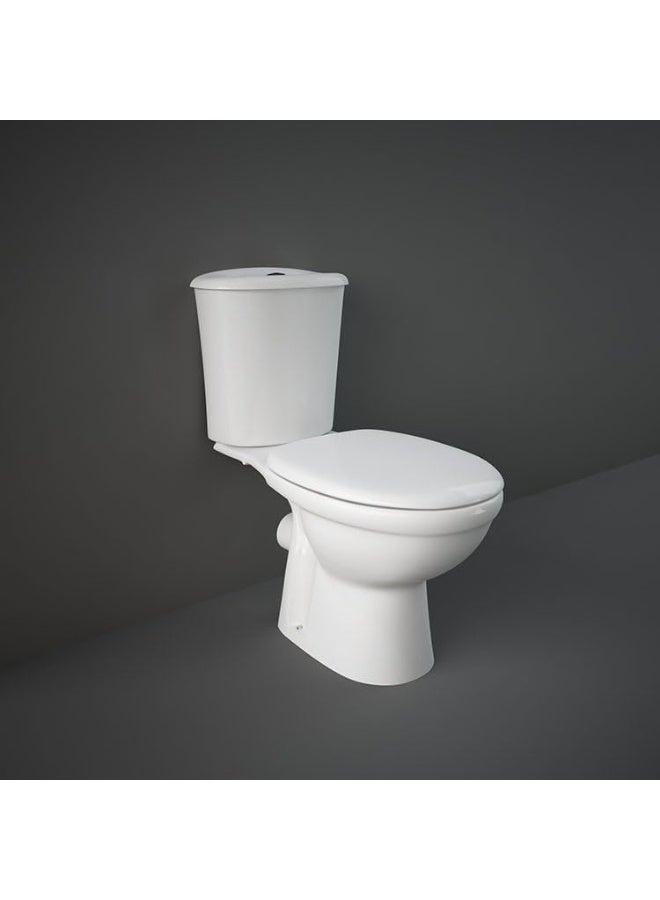 RAK Ceramics Karla Water Closet Close Coupled P-Trap 66Cm | WC Set