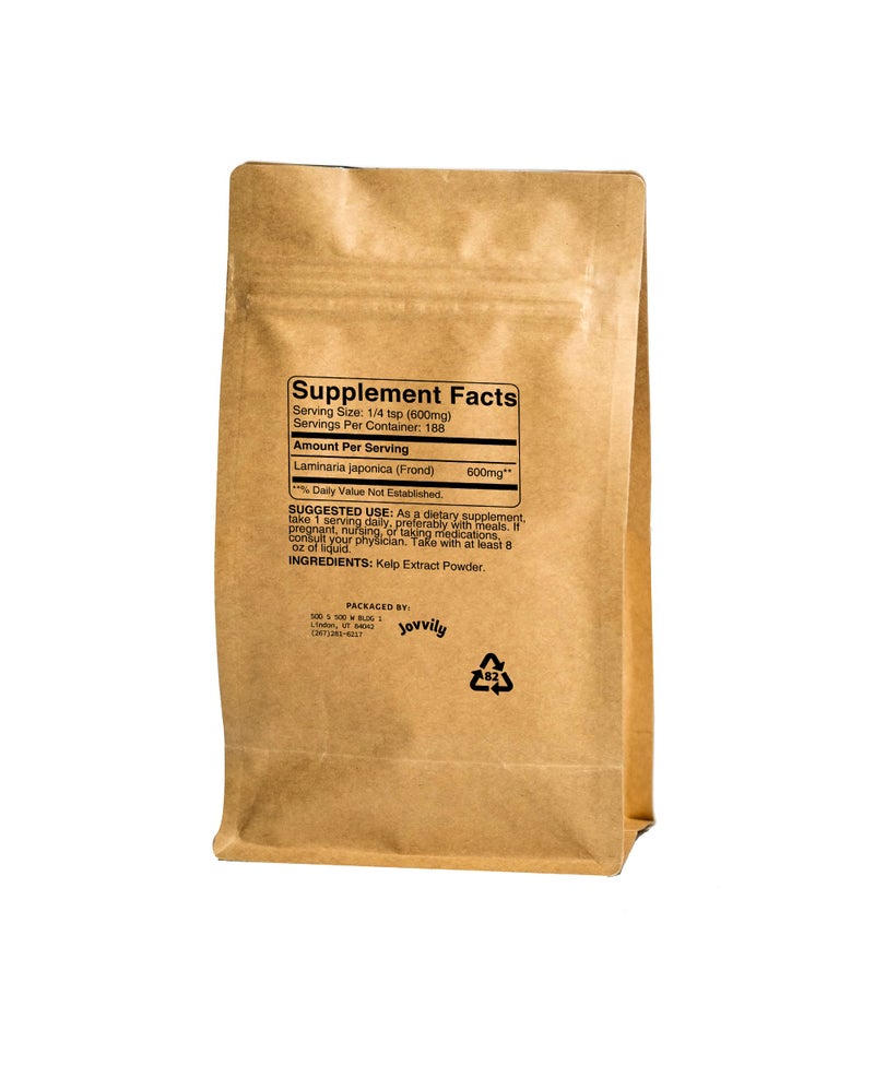 Jovvily Kelp Extract Powder - 4 oz - Superfood - No Additives - Always Pure - Image 2