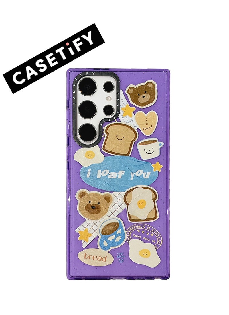 Casetify - Samsung Galaxy S23 Ultra 'Bear-y Cute Bread' Series Case - Image 1