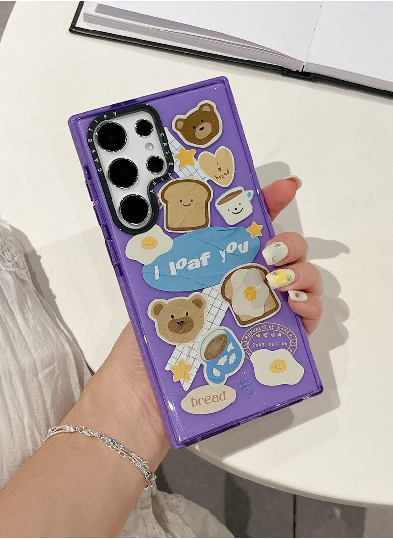 Casetify - Samsung Galaxy S23 Ultra 'Bear-y Cute Bread' Series Case - Image 1