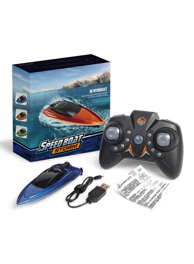 HALAMODO 【Mini RC Boat】Wireless Remote Control Speed Boat Auto-Flipping Toy Ship | For Kids Aged 6+ | Dual Motor Powerful Drive | 2.4G Anti-Interference Signal | Waterproof Sealed Structure | Premium Car Paint With UV Coating | 15-Min Charge For 12-Min Play | 20M Control Range | Compact For Bathtub/Kiddie Pool | Auto Power-On Safety Design | Low Battery Indicator - Image 4