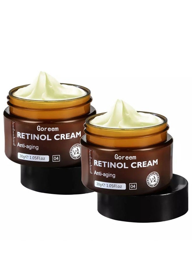 Goreem Retinol Face Cream  30g Anti-aging Anti-oxidant Reduce Fine Lines Firming Whitening（2pcs）  - Image 1