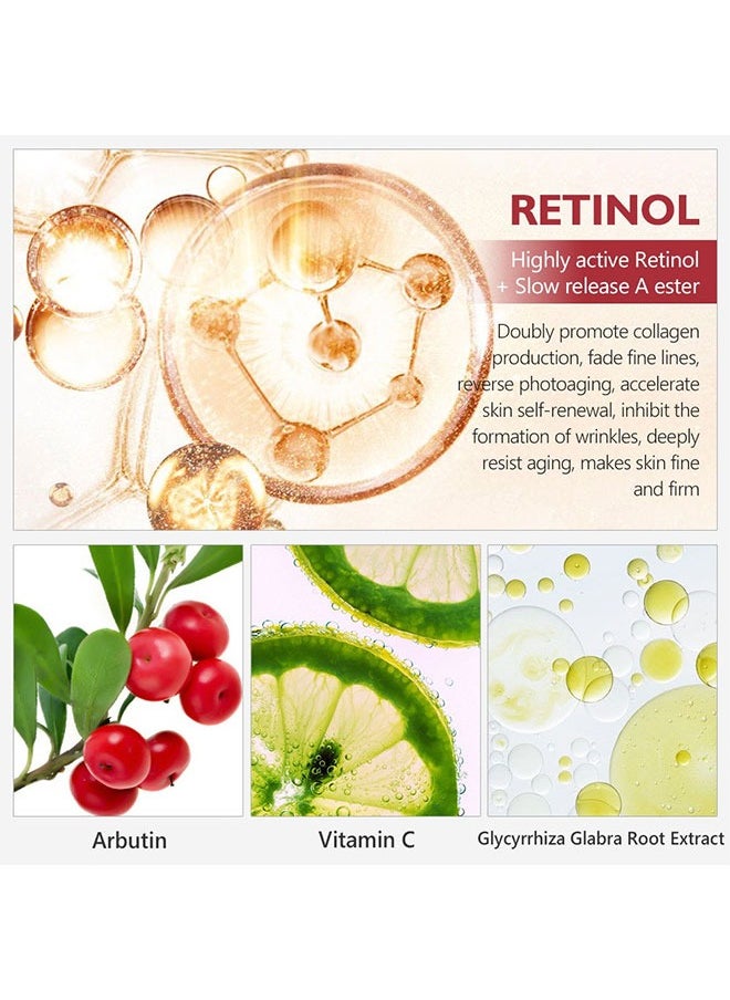 Goreem Retinol Face Cream  30g Anti-aging Anti-oxidant Reduce Fine Lines Firming Whitening（2pcs）  - Image 4