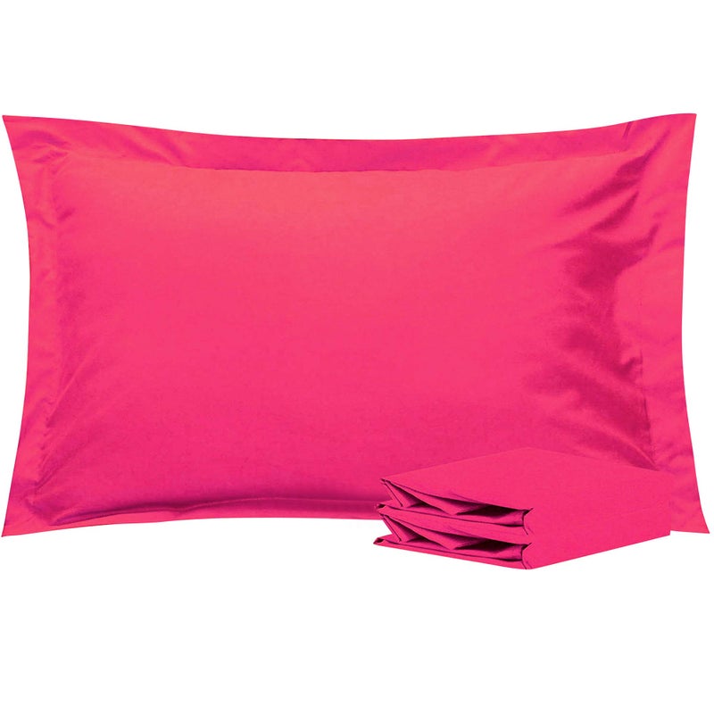 إن تي باي NTBAY King Pillow Sams - 2 Pack Microfiber 20x36 Covers Sham - Super Super and Dozy Growner Plinkle Resistant 20x36 Indces Oxford Plowcases Magenta  - Image 1