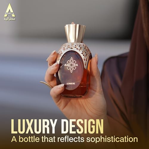 Atralia Amora Lumere Extrait De Parfum 100Ml 3.4Oz Unisex Fragrance - Luxury and Original Extrait de Parfum with Top notes of Citrus, Ginger, Saffron - Image 4