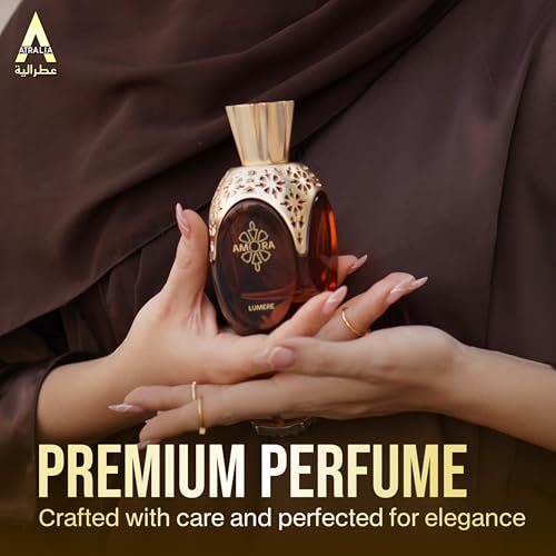 Atralia Amora Lumere Extrait De Parfum 100Ml 3.4Oz Unisex Fragrance - Luxury and Original Extrait de Parfum with Top notes of Citrus, Ginger, Saffron - Image 5