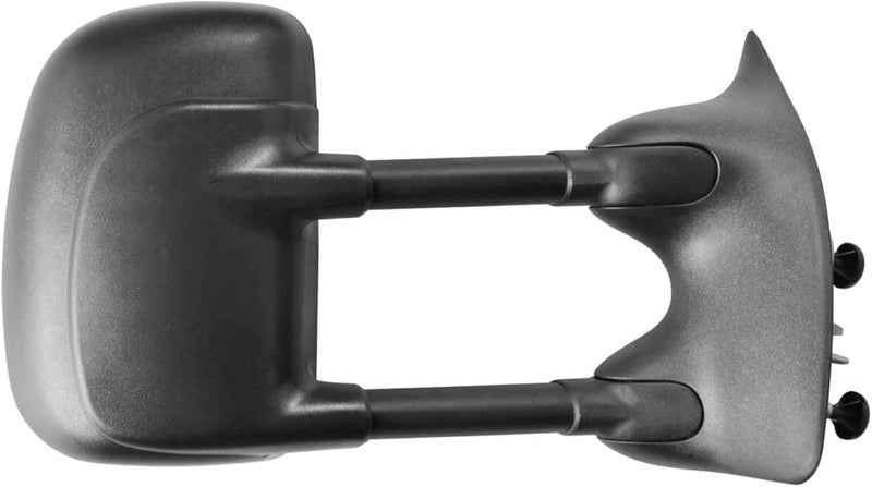 Partsflow Towing Manual Side View Mirror Passenger Right for 1999-2010 Ford Super Duty Models - Image 2