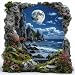 Paintcolor Scenery Diamond Art Painting Kits for AdultsMoon Full Drill Diamond Dots Paintings for Beginners 5D Round Paint with Diamonds Pictures Gem Art Painting Kits DIY Crafts Kits - Image 2