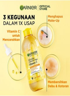 Garnier Micellar water with vitamin C 400 ml  - Image 4