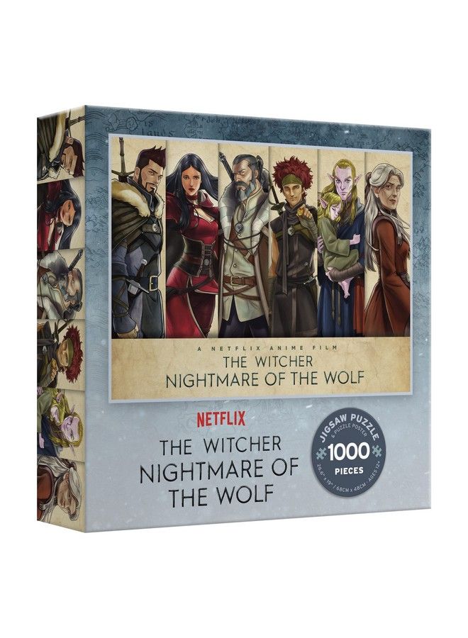 Ceaco Netflix The Witcher Witcher Woods Animation 1000 Piece Jigsaw Puzzle - Image 4