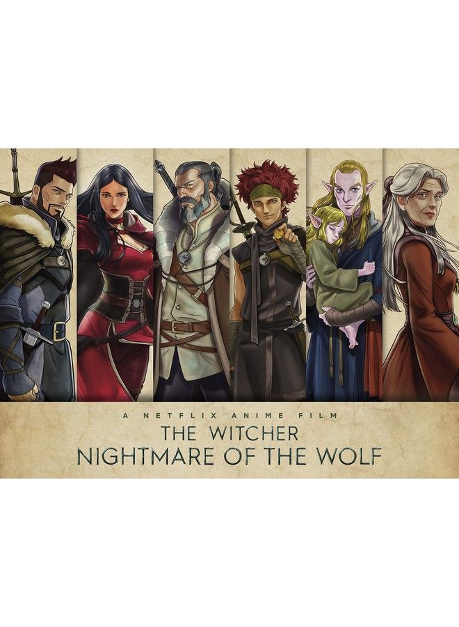 Ceaco Netflix The Witcher Witcher Woods Animation 1000 Piece Jigsaw Puzzle - Image 2