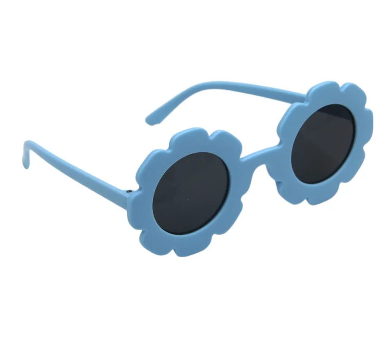 D'Daniela D'Daniela Dana Glasses and Bow Barrette Clip Set For Babies and Girls - Blue