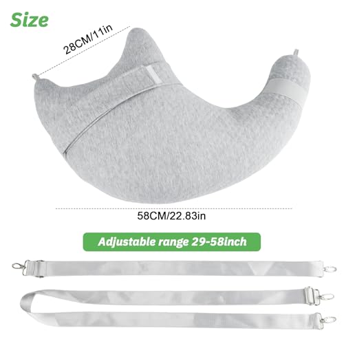 RoamReady Rotator Cuff Pillow, Post Shoulder Surgery Pillow for Sleeping or Sitting, Shoulder Pain Pillows for Arm Surgery Recovery, Side Sleeper Pillows for Arm Pain and Relie - Image 4