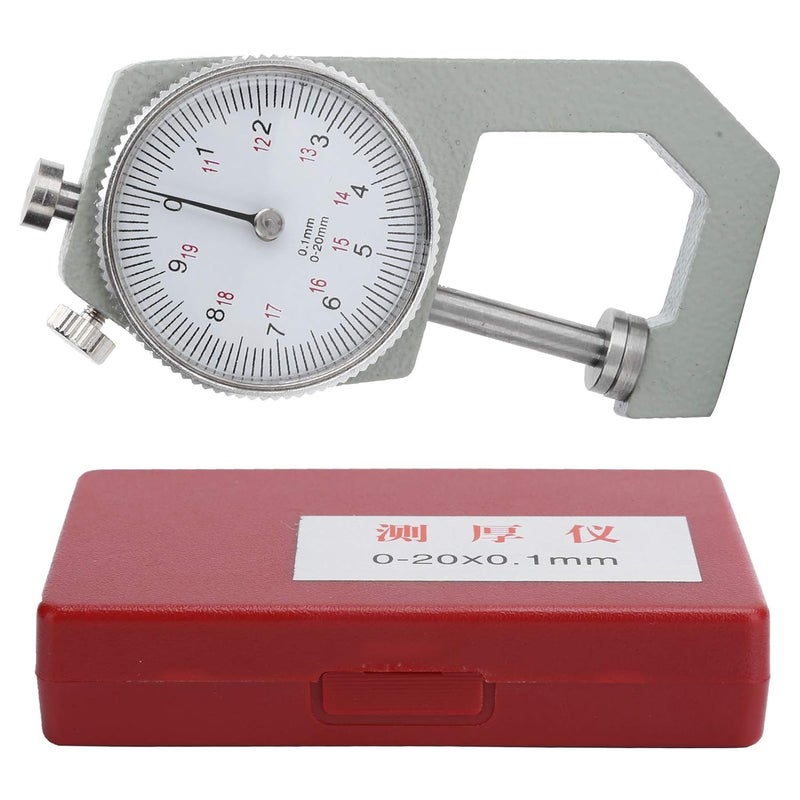 Digital Thickness Gauge 0 20mm with LCD Indicator for Paper Leather Metal Film Wire - Image 2