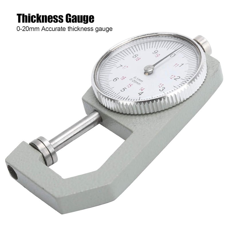 Digital Thickness Gauge 0 20mm with LCD Indicator for Paper Leather Metal Film Wire - Image 4