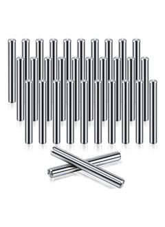 SYOSI Shelves Dowel Pin, 5 mm x 40 mm Shelf Brackets Pegs, Stainless Steel Shelf Pins, Metal Bookshelf Pegs Support, Fasten Elements, for Cabinet Furniture Fixing Component Position (32 PCS)  - Image 1