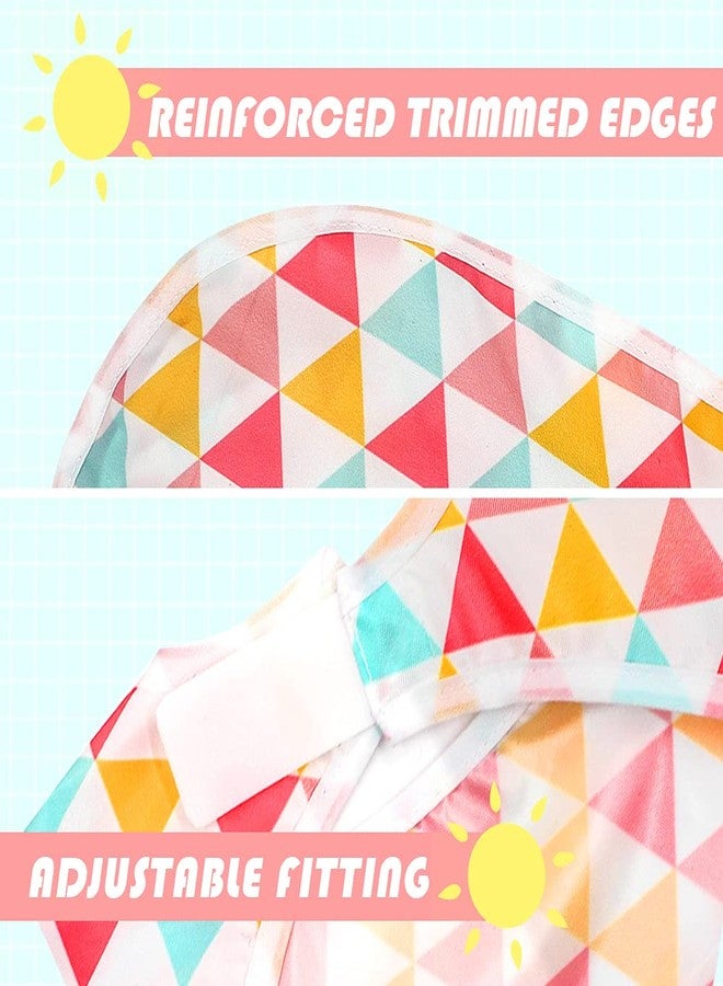 Little Dimsum Full Sleeved Feeding Bib 2 Pack,Baby & Toddler Waterproof Bib Apron,Food Protection Large Pocket Eating Smock 6-36 Months(Pink/Red) - Image 3