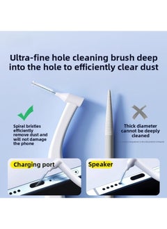 General Mobile Phone Cleaning Dust Cleaning Tool Handset Cleaning Suitable For Huawei For Apple Horn Hole Screen Cleaner Charge-Color:*~*nano Ultimate Edition 【15-piece Set】 Two-in-one Cleaning And Maintena  - Image 2