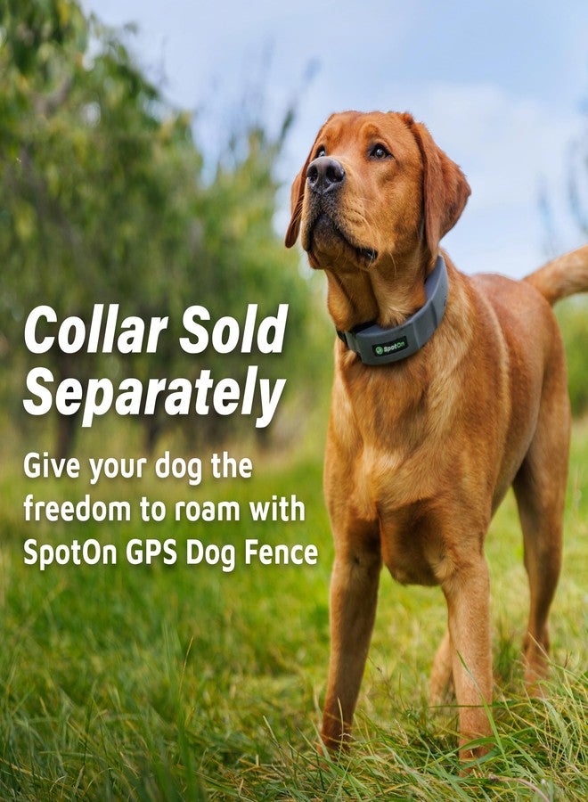 Spot-On SpotOn GPS Dog Collar Strap Replacement Kit for Large Dogs, Accurate & Reliable Wireless Dog Fence Collar, Gray Color, Collar Sold Separately (Medium (12"-18" Neck)) - Image 4