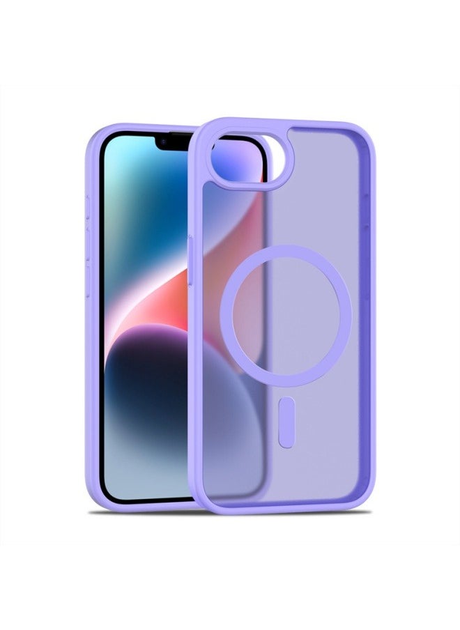 General - Suitable for iPhone 16E mobile phone case anti-fall skin-sensitive magnetic protective cover - Image 1