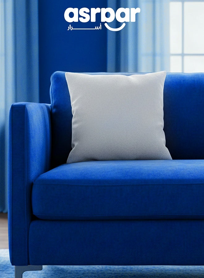 أسرار 1 قطع | كوشن ديكور سادة مناسب لغرفة المعيشة على الكرسي أو الأريكة – بدون حشوة – 65×65 سم – الأبيض - Image 1