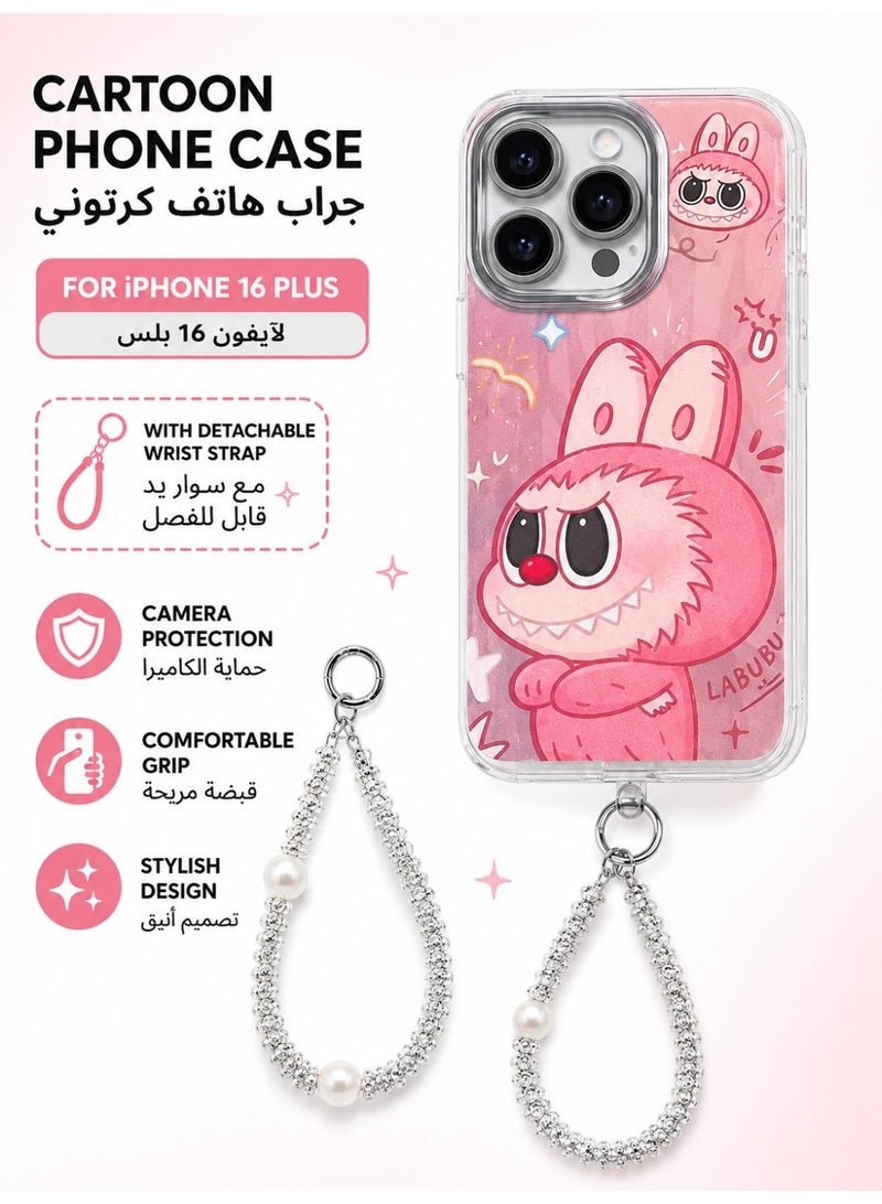 حافظة هاتف لابوبو متوافقة مع آيفون 16 بلس - Image 1