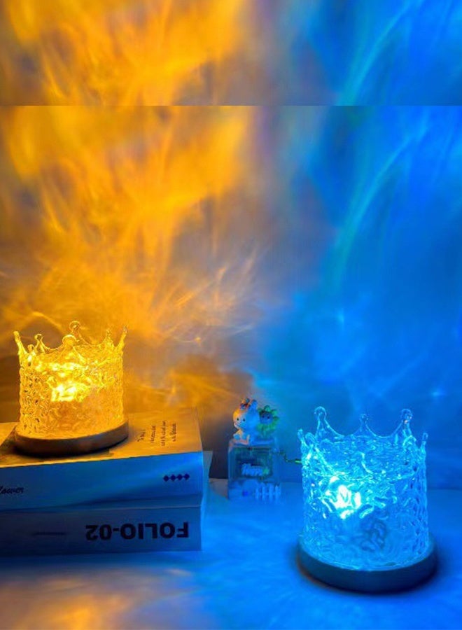 general Northern Lights Projector, 16 Colors Rechargeable Aurora Light Projector & Mood Lighting Galaxy Lamp, Aurora Water Ripple Projector Light with Remote Control for Room Decorations,Cool Lights - Image 4