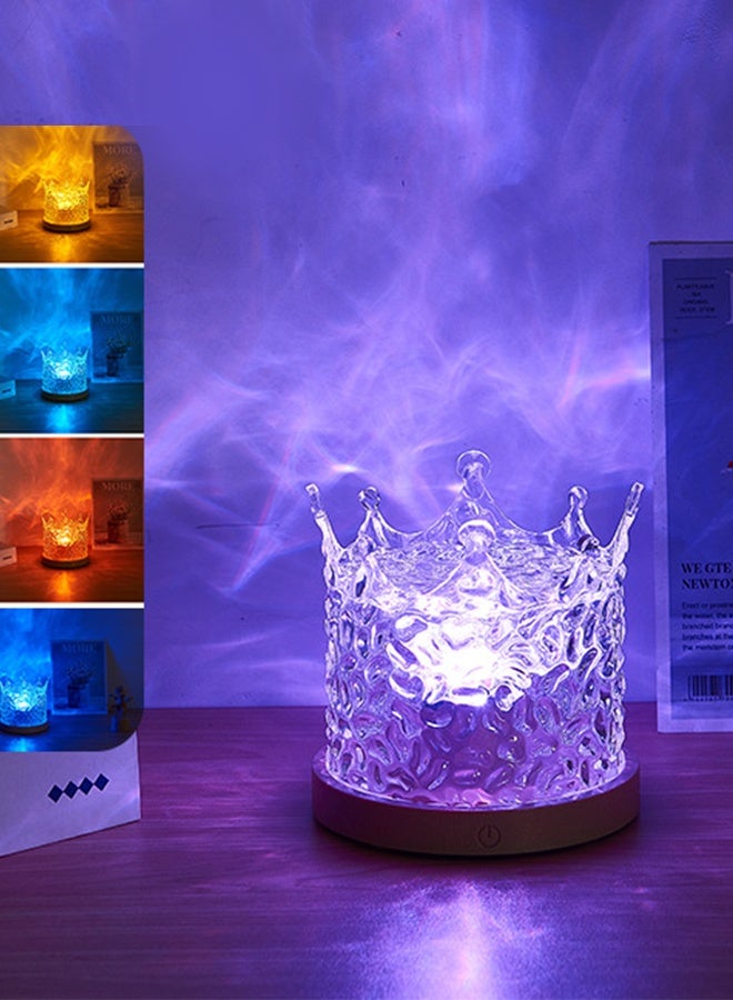 general Northern Lights Projector, 16 Colors Rechargeable Aurora Light Projector & Mood Lighting Galaxy Lamp, Aurora Water Ripple Projector Light with Remote Control for Room Decorations,Cool Lights - Image 2