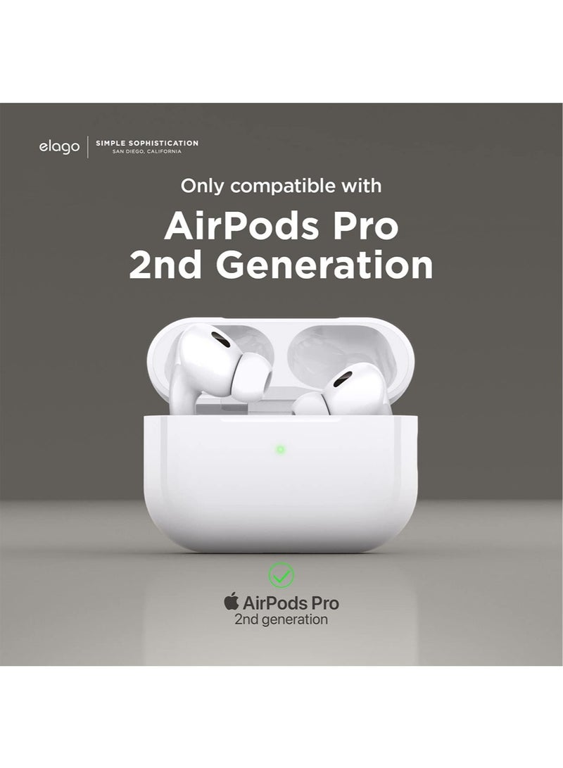 Elago Armor for Airpods Pro 2 2nd Generation (2022) Case Cover Compatible with USB-C - Stone  - Image 5