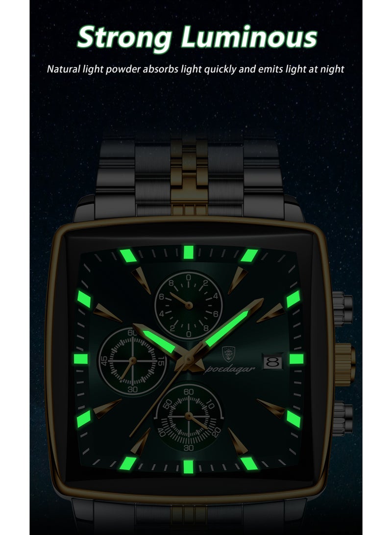 POEDAGAR Men's Watch Fashion Business Watch - Image 3