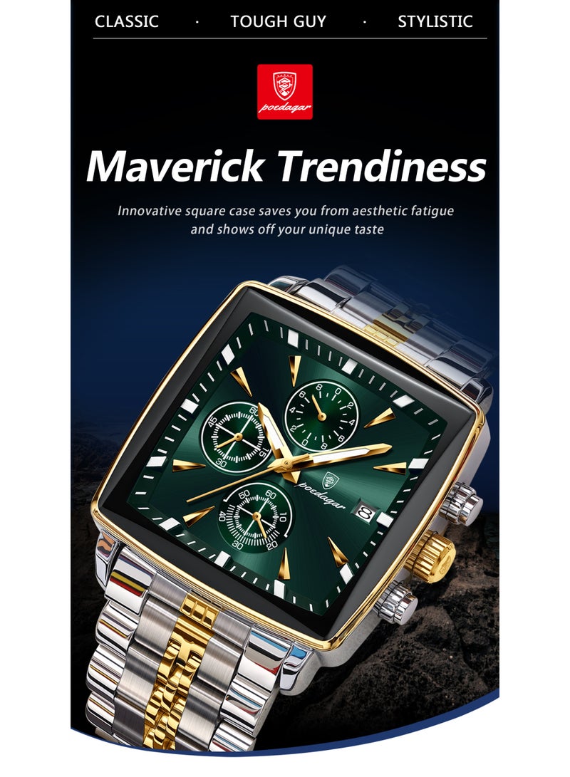 POEDAGAR Men's Watch Fashion Business Watch - Image 4