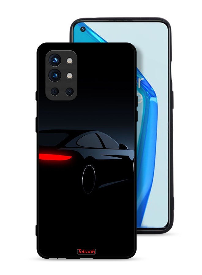Tolwak OnePlus 9R 5G Protective Case Cover Dark Car  - Image 1
