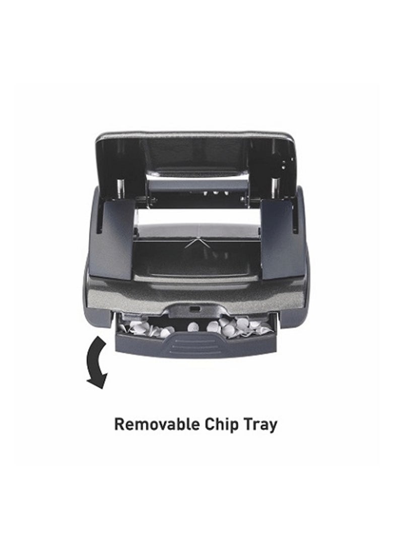 Kangaro مثقاب ورق ثنائي الفتحة من Aion بقطعة واحدة بسعة 40 ورقة بألوان متنوعة - Image 4