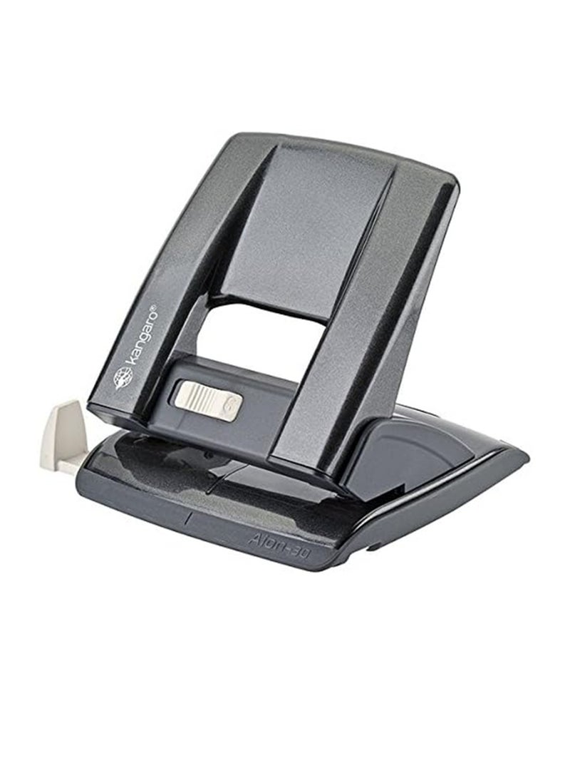 Kangaro مثقاب ورق ثنائي الفتحة من Aion بقطعة واحدة بسعة 40 ورقة بألوان متنوعة - Image 1