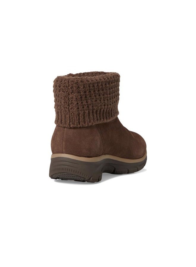 SKECHERS womens Easy Going - Cozy Lovin Hands Free Slip-ins, Chocolate, 6 - Image 5