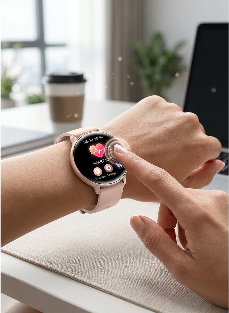 Aolon GTR Mini Smartwatch with Bluetooth Calling & Health Monitoring – 1.39” HD Display, 115 Sports Modes, IP67 Waterproof (Model 2024) - Image 1